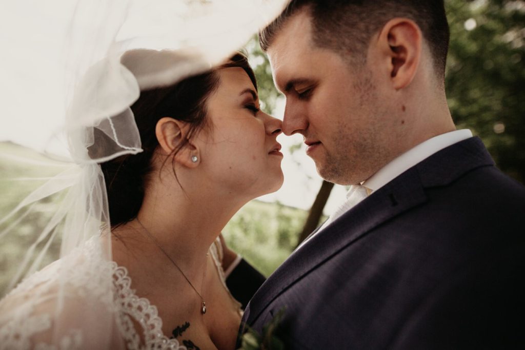 Retrohochzeit im historischen VW-Käfer