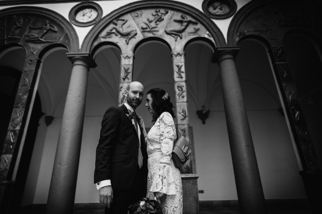 Standesamtliche Hochzeit im Schloss Bedburg