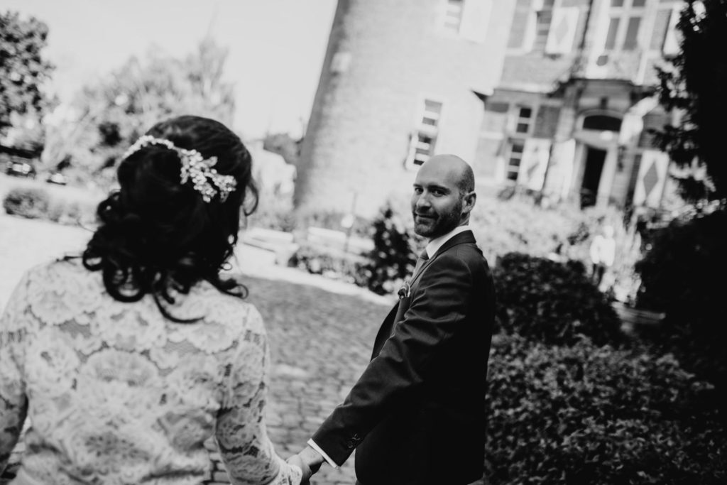 Standesamtliche Hochzeit im Schloss Bedburg