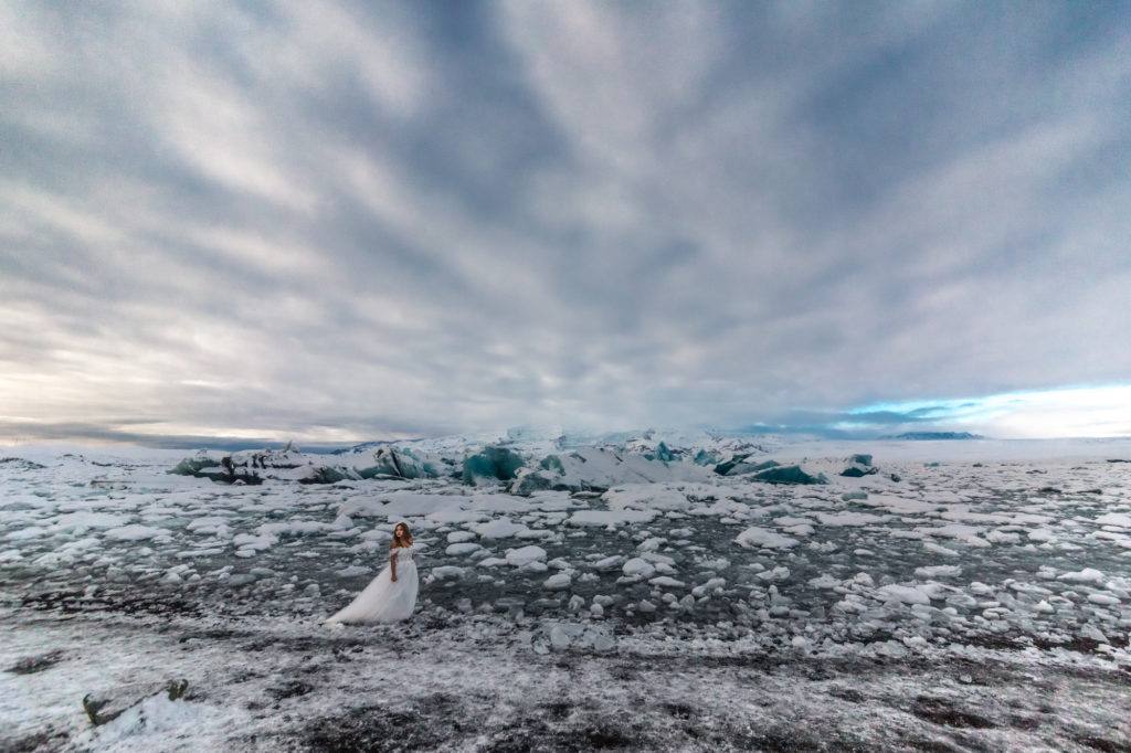 Brautshooting in Island