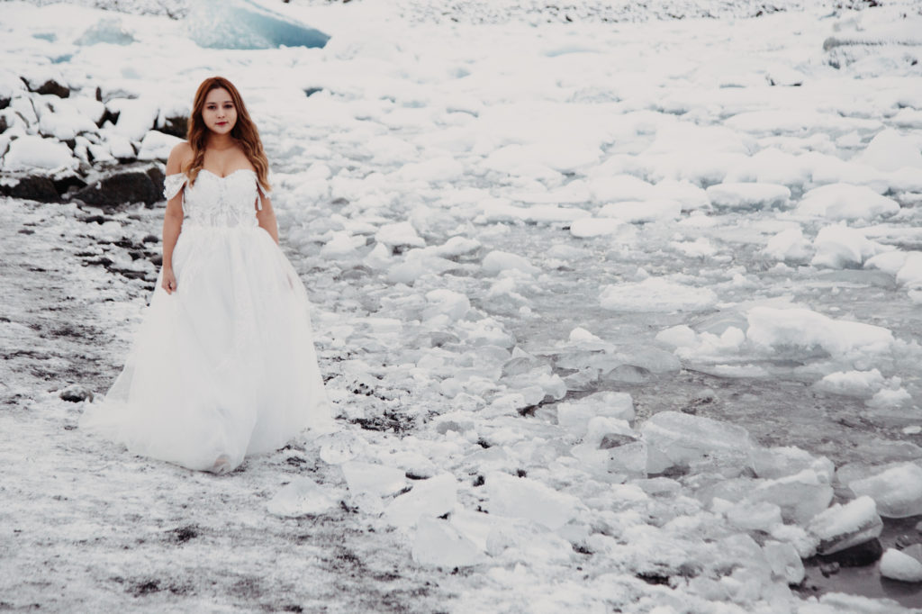 Brautshooting in Island