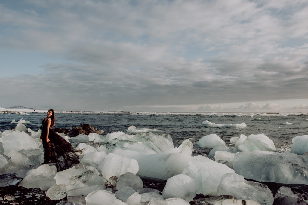 Brautshooting in Island