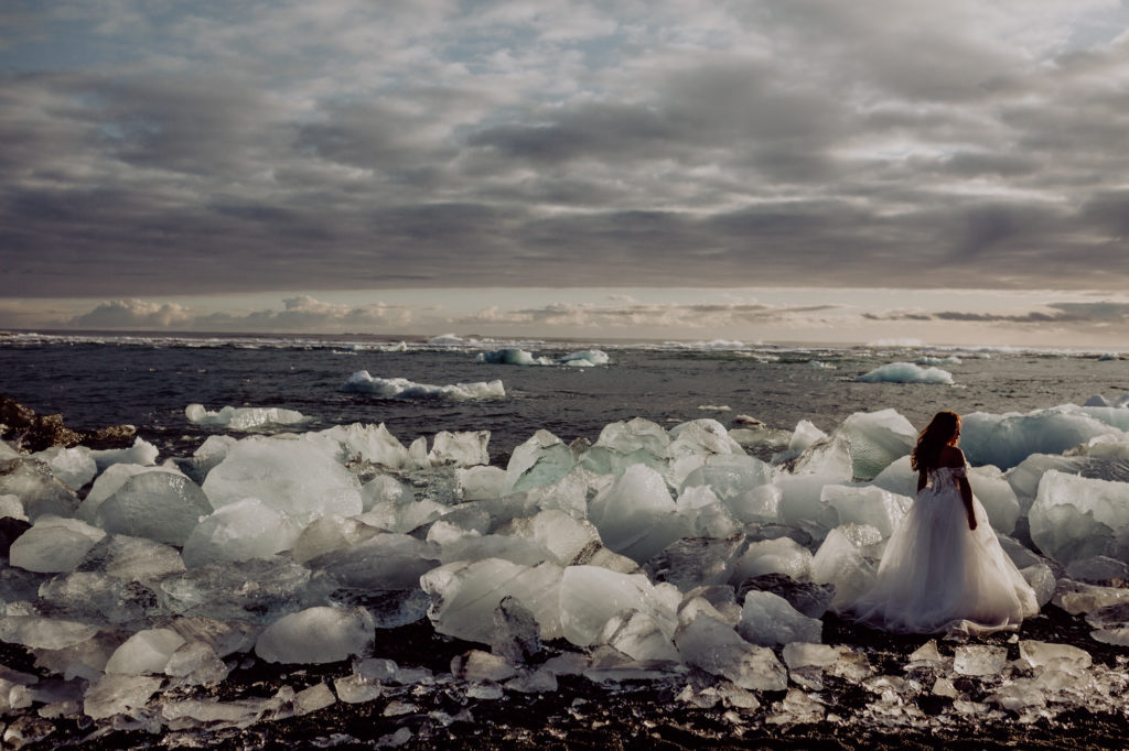 Brautshooting in Island