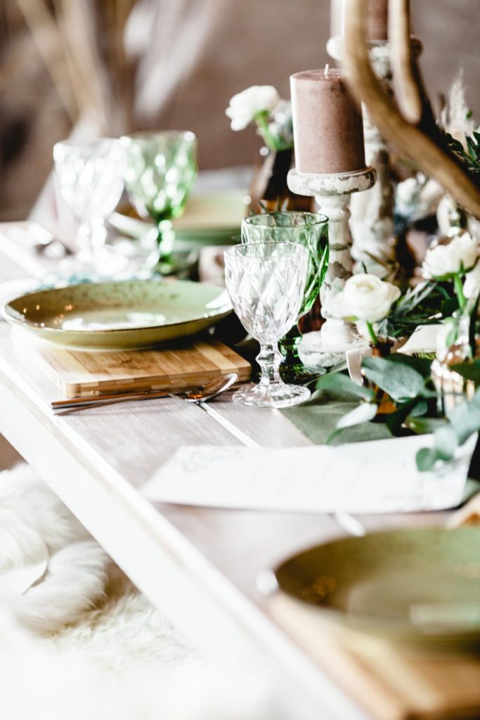 Alpenhochzeit im Dirndl