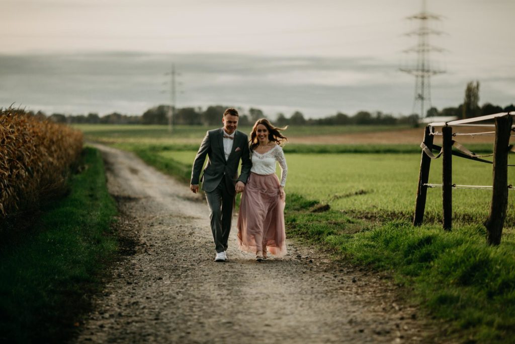 After Wedding Shooting im Herbst