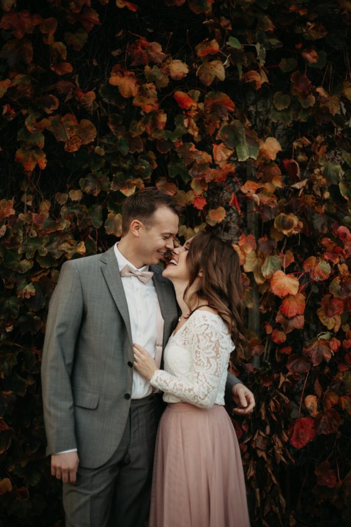 After Wedding Shooting im Herbst