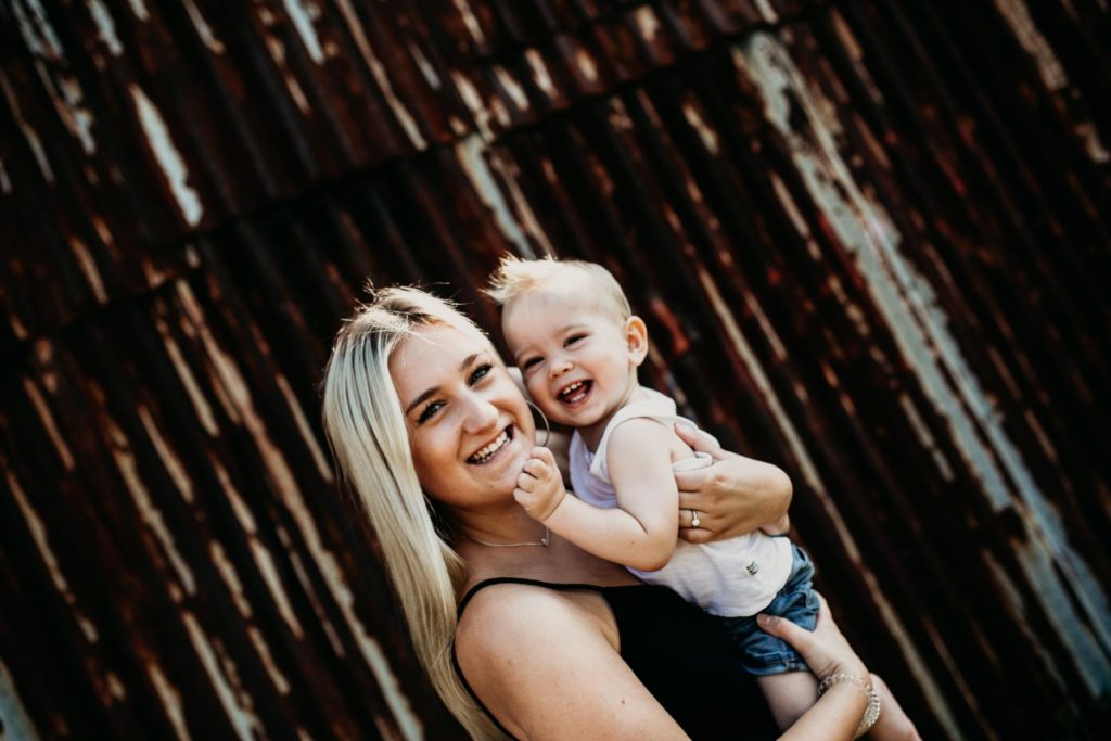 Familienshooting auf der Alm