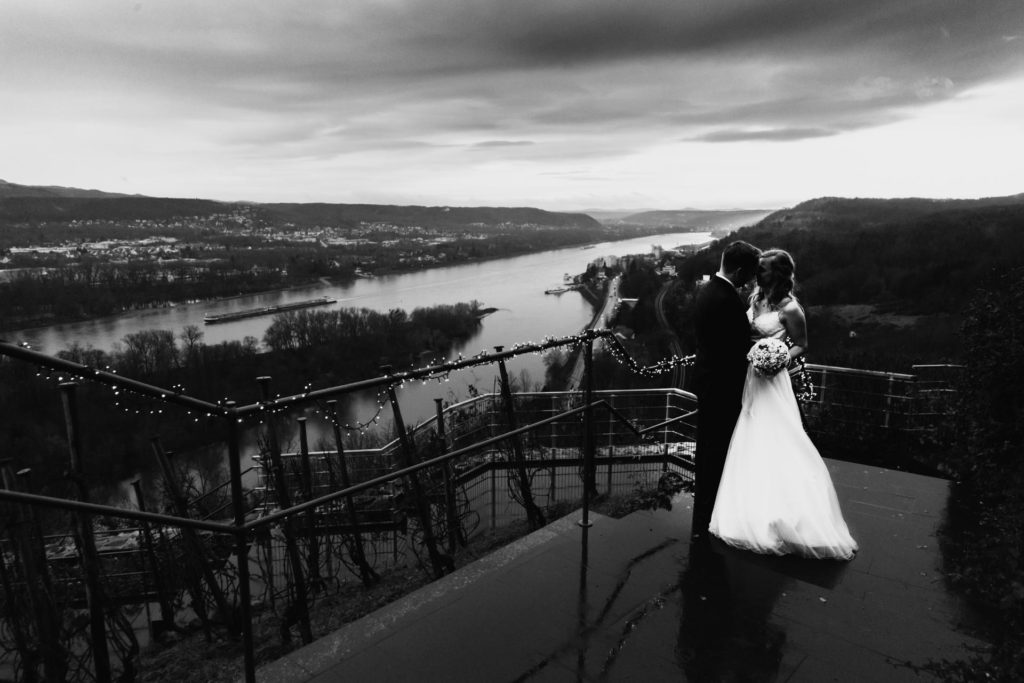 Hochzeit am Rolandsbogen in Remagen