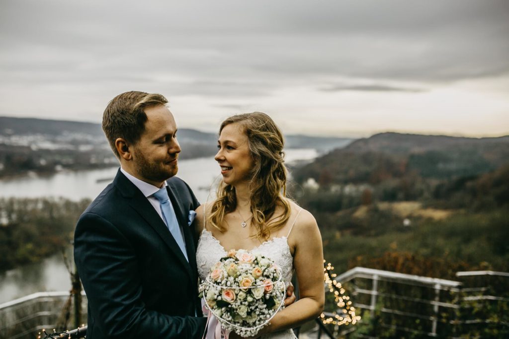 Hochzeit am Rolandsbogen in Remagen