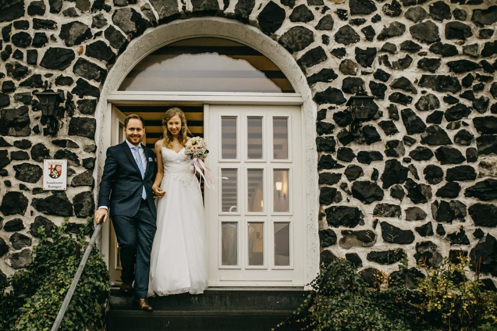 Hochzeit am Rolandsbogen in Remagen