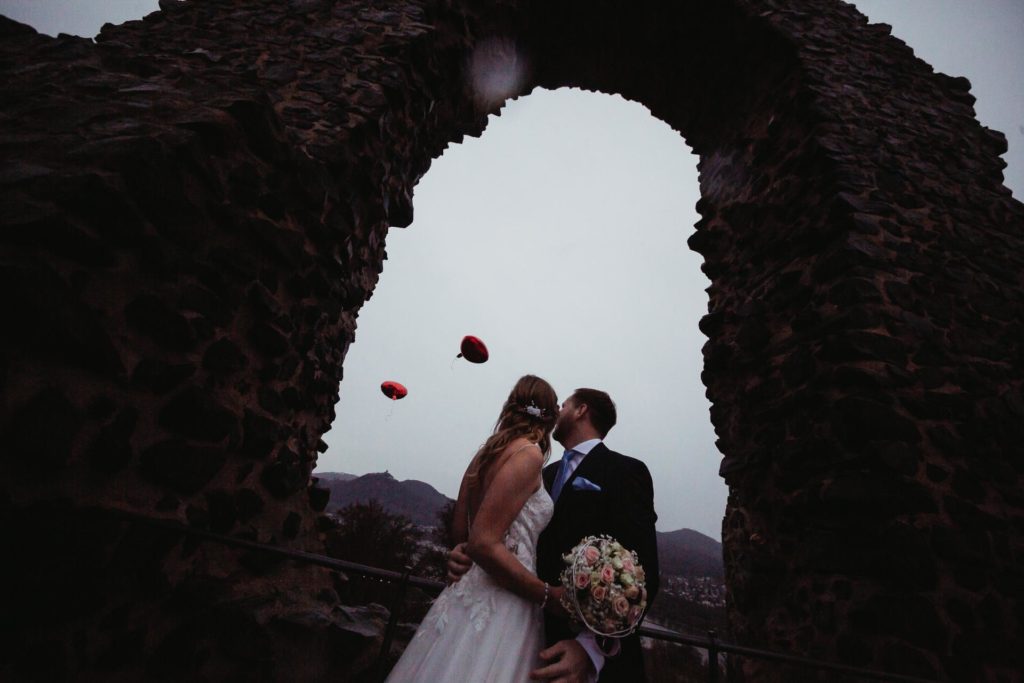 Hochzeit am Rolandsbogen in Remagen