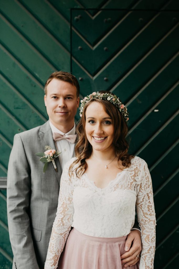 Schöne Fotos trotz Regen - Heiraten im Haus Katz in Jüchen