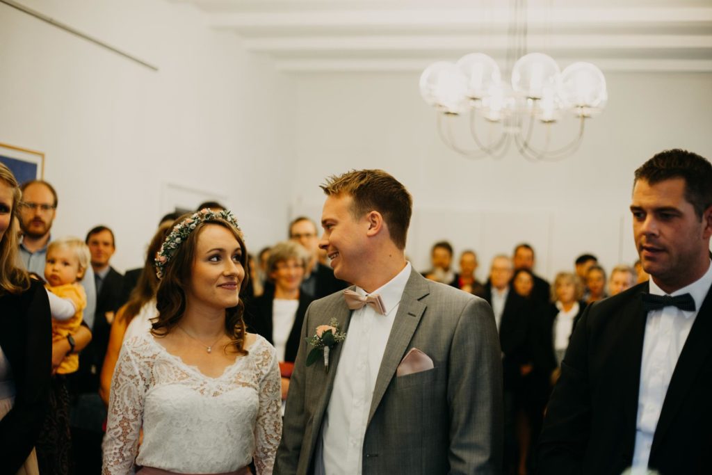Schöne Fotos trotz Regen - Heiraten im Haus Katz in Jüchen