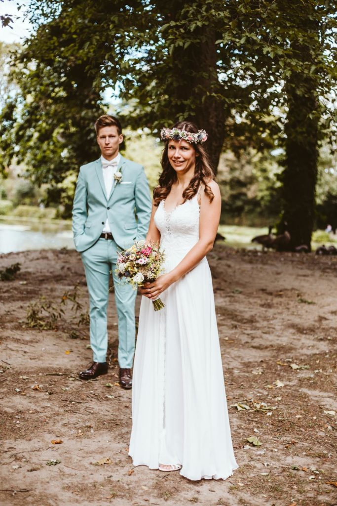 Romantische Hochzeit im Schloss Bedburg // Standesamt