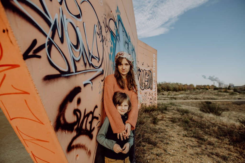 Alte Bandstrasse, eine wundervolle Kulisse für ein Familienshooting // Bedburg
