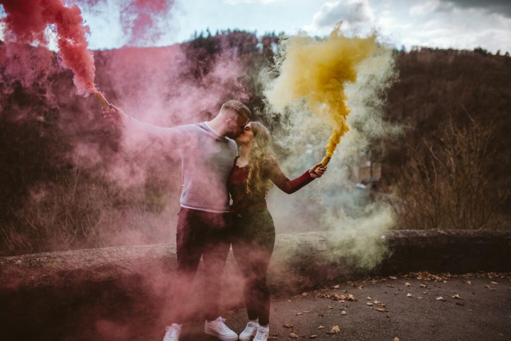 Aus einem Fotoshooting wird ein Heiratsantrag // Burg Eltz