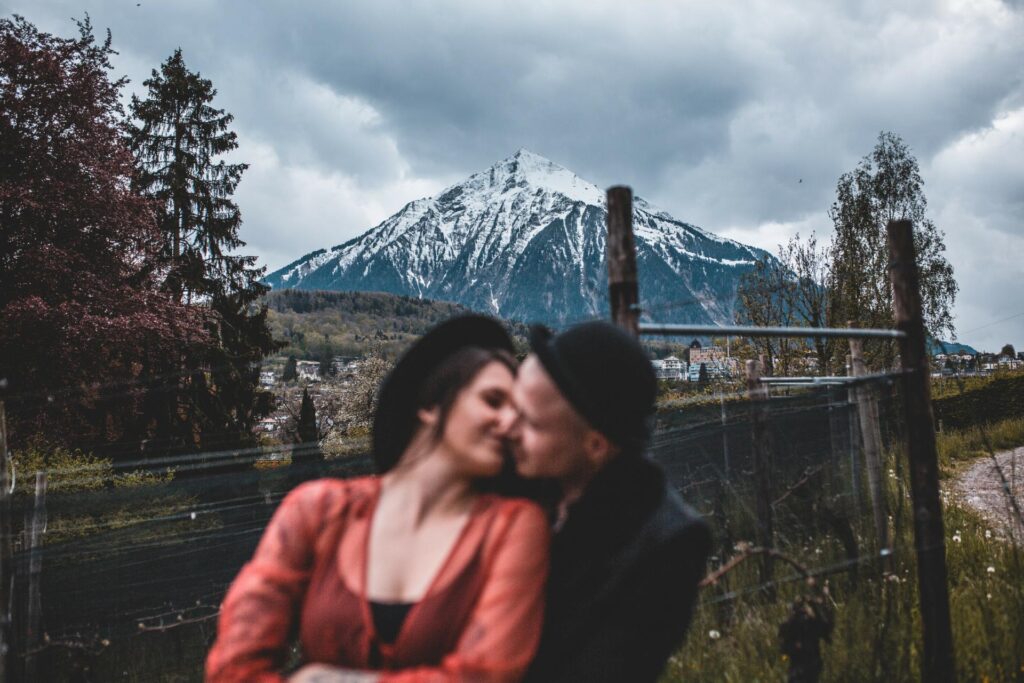 Paarshooting am Thunersee in Spiez // Schweiz