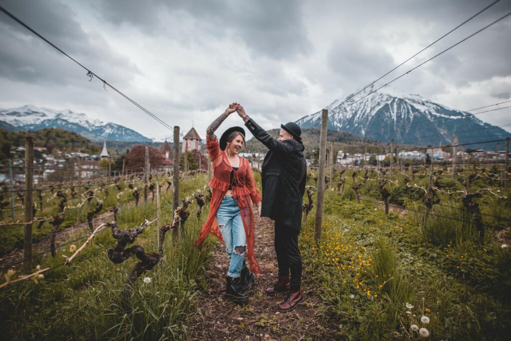 Paarshooting am Thunersee in Spiez // Schweiz