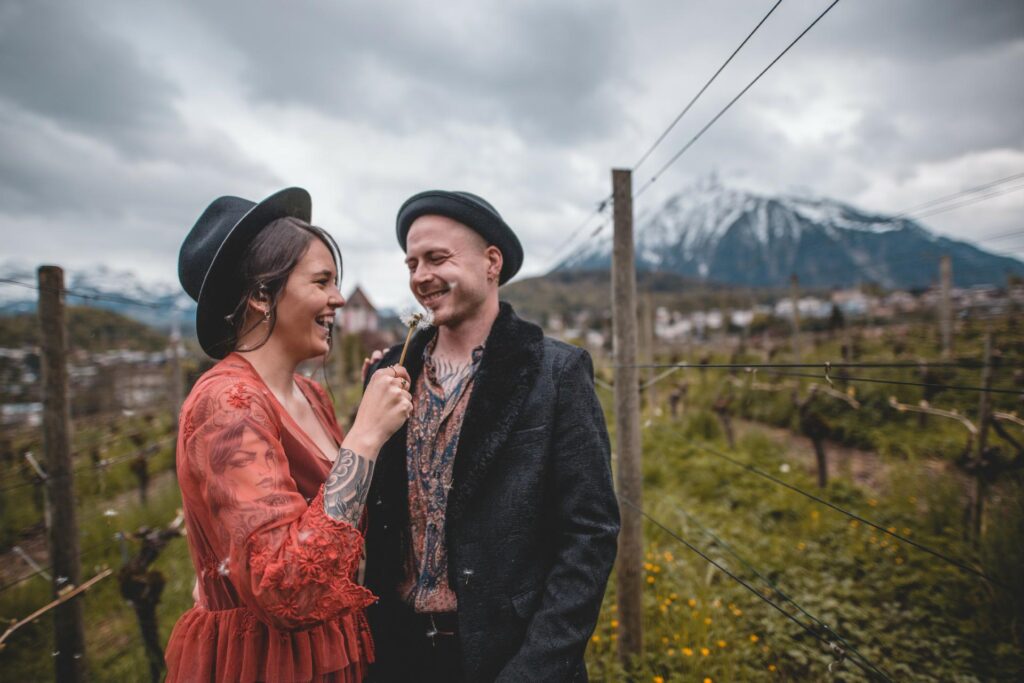 Paarshooting am Thunersee in Spiez // Schweiz