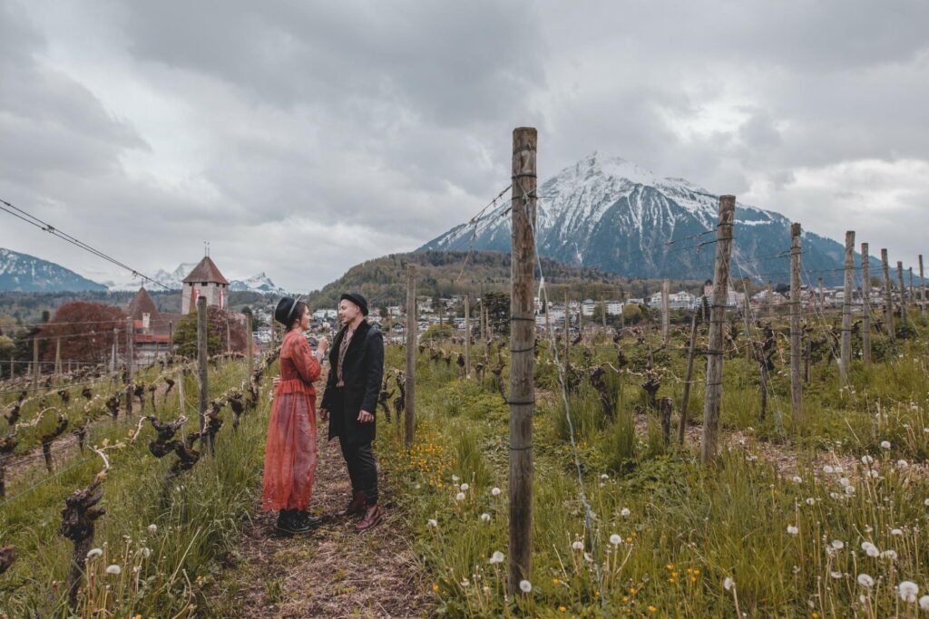 Paarshooting am Thunersee in Spiez // Schweiz