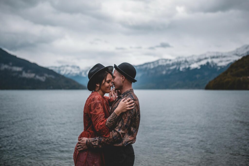 Paarshooting am Thunersee in Spiez // Schweiz