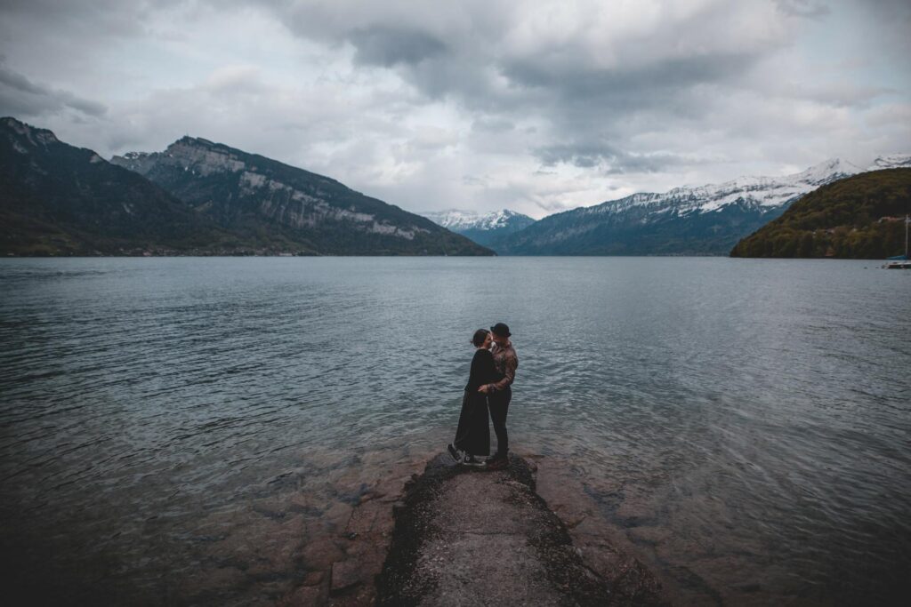 Paarshooting am Thunersee in Spiez // Schweiz