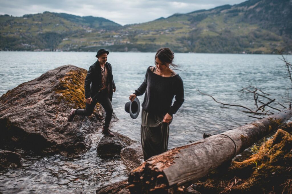 Paarshooting am Thunersee in Spiez // Schweiz