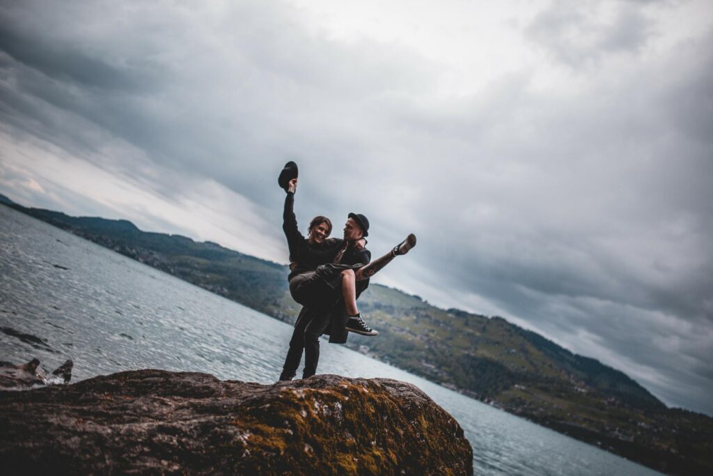 Paarshooting am Thunersee in Spiez // Schweiz