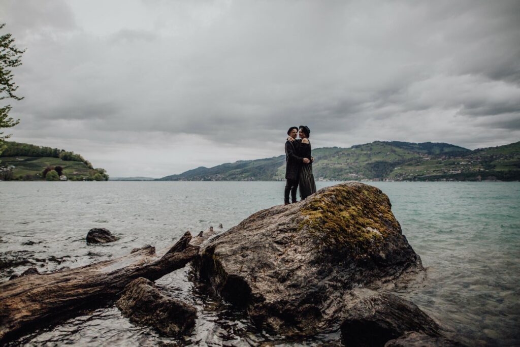 Paarshooting am Thunersee in Spiez // Schweiz