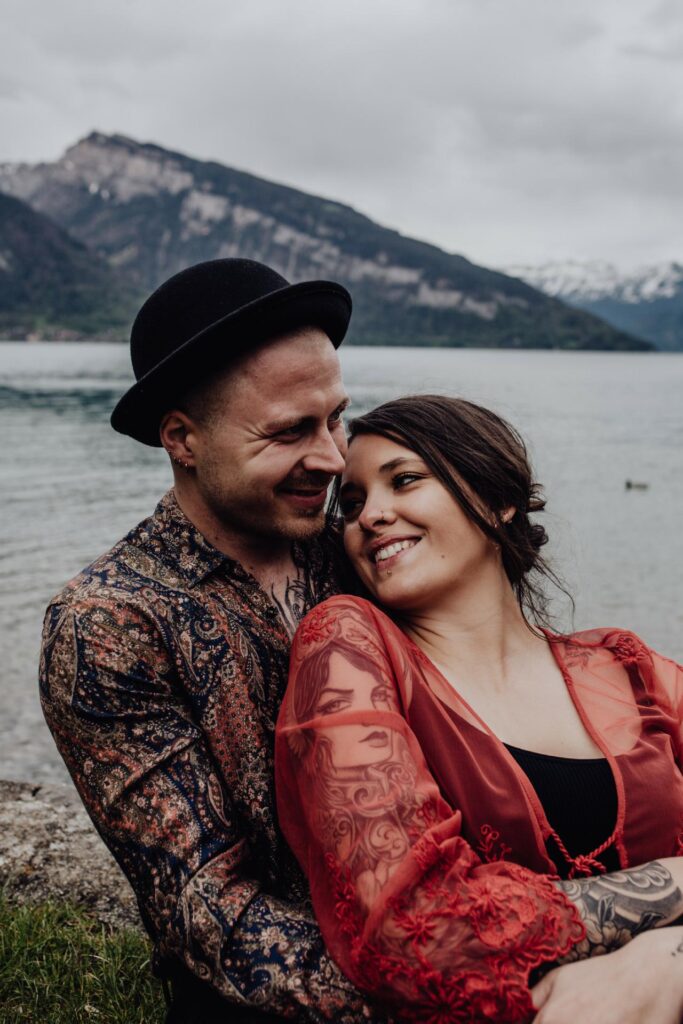 Paarshooting am Thunersee in Spiez // Schweiz