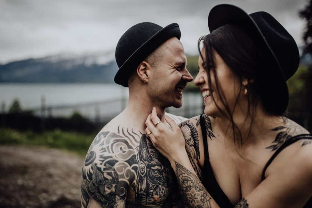 Paarshooting am Thunersee in Spiez // Schweiz