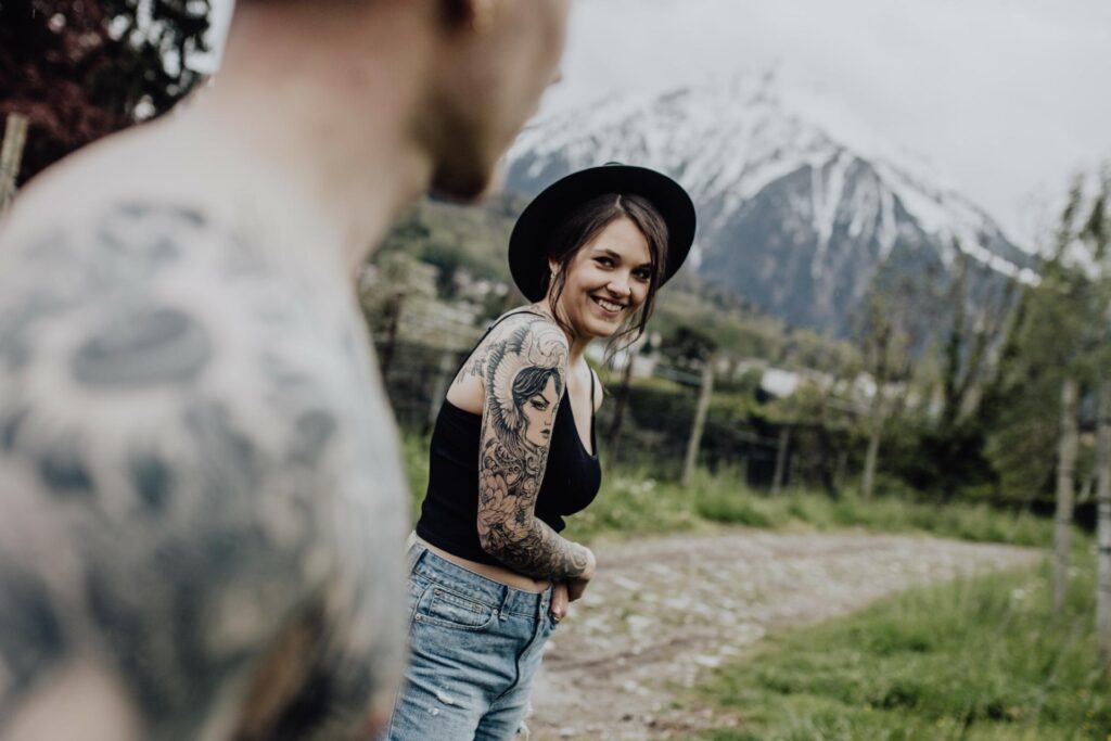 Paarshooting am Thunersee in Spiez // Schweiz