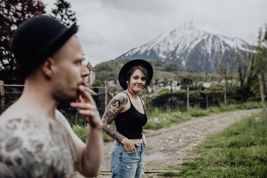 Paarshooting am Thunersee in Spiez // Schweiz