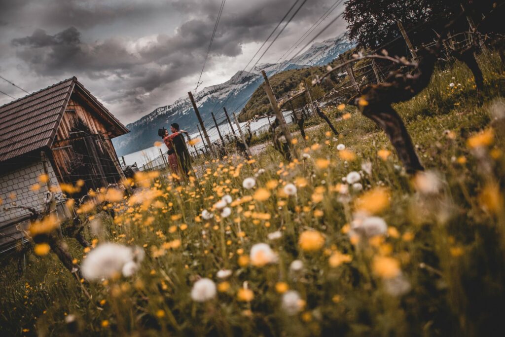 Paarshooting am Thunersee in Spiez // Schweiz