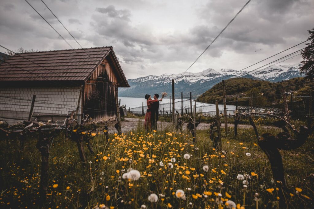 Paarshooting am Thunersee in Spiez // Schweiz