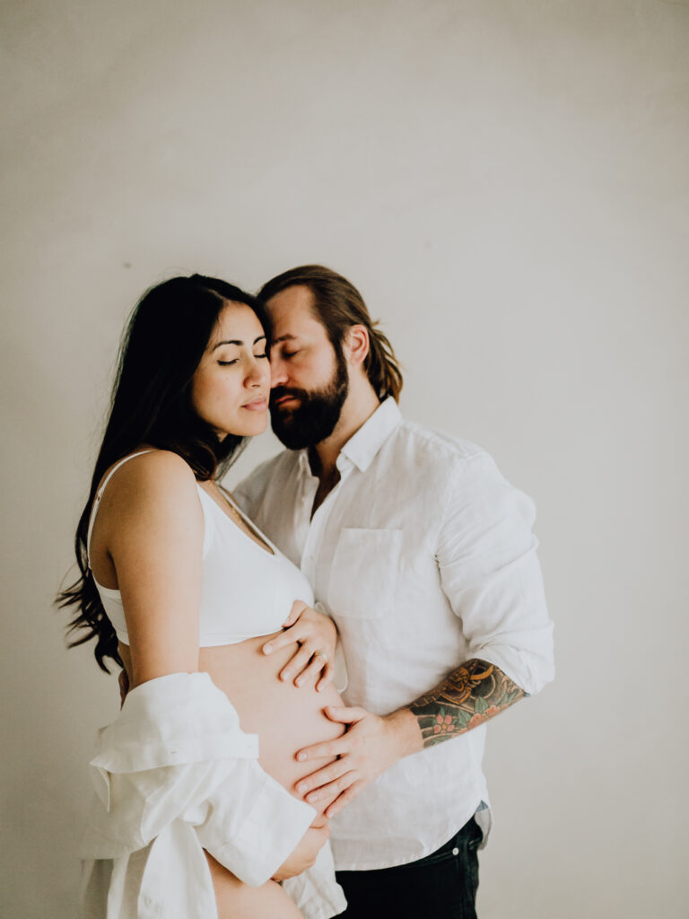 Romantisches Schwangerschaftsshooting