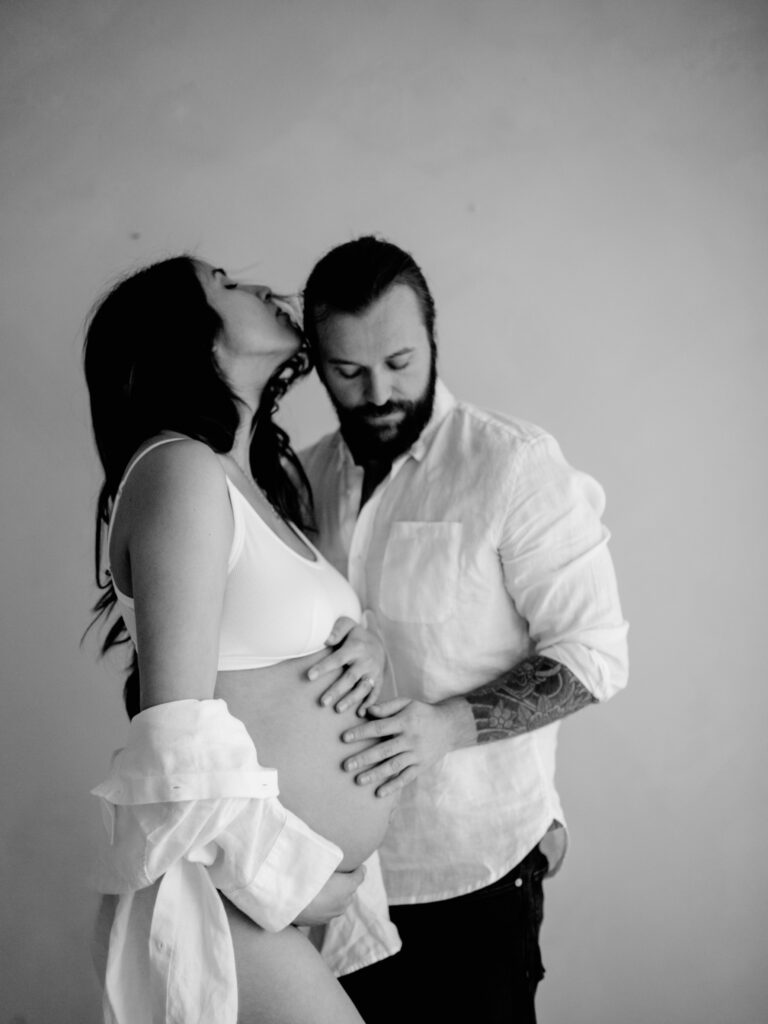 Romantisches Schwangerschaftsshooting