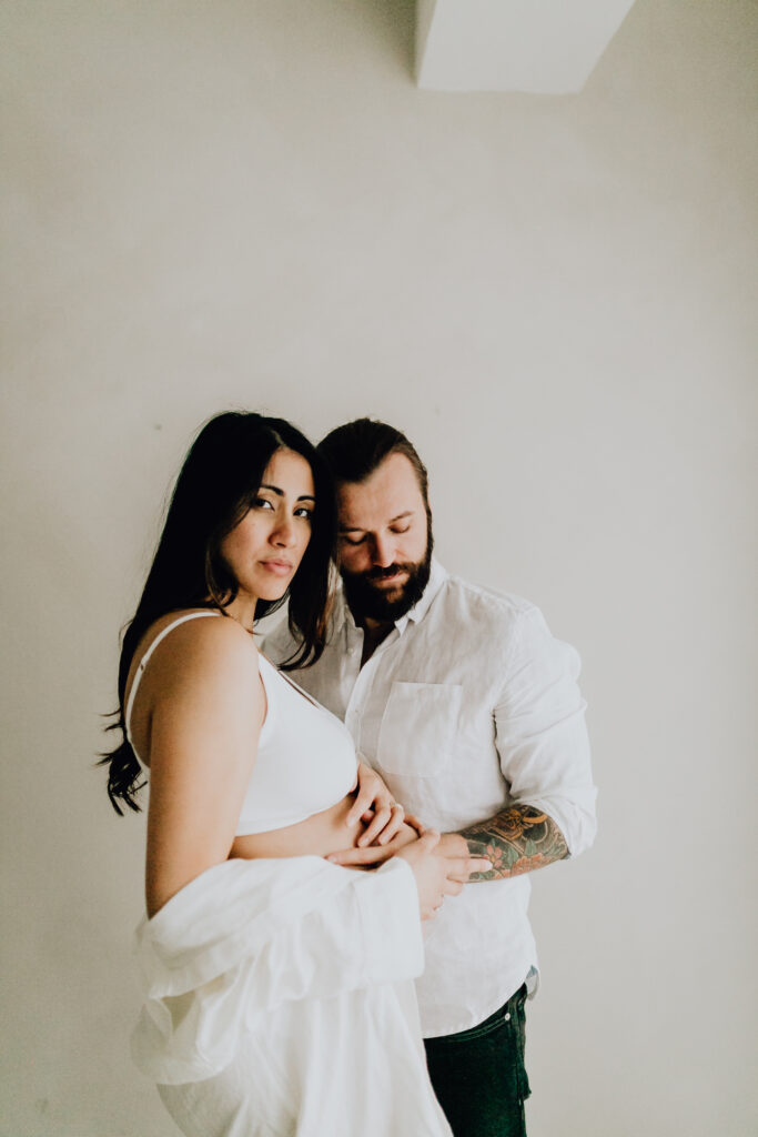 Romantisches Schwangerschaftsshooting