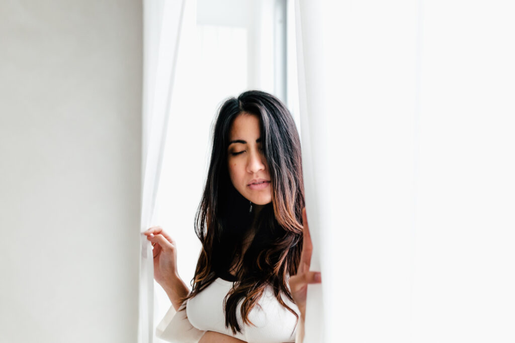 Romantisches Schwangerschaftsshooting