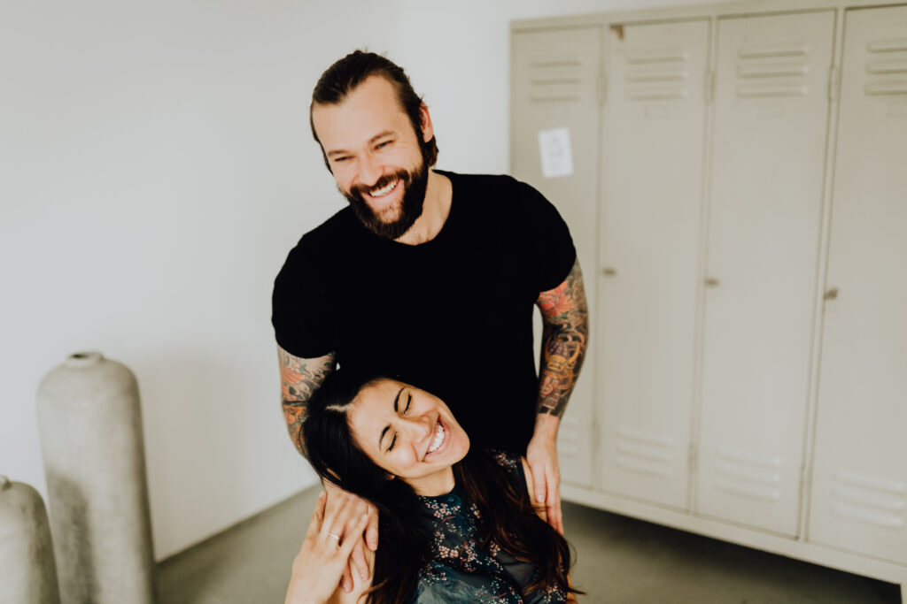 Romantisches Schwangerschaftsshooting