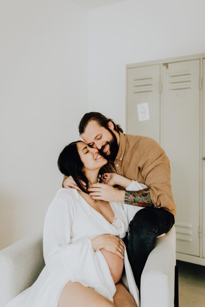 Romantisches Schwangerschaftsshooting