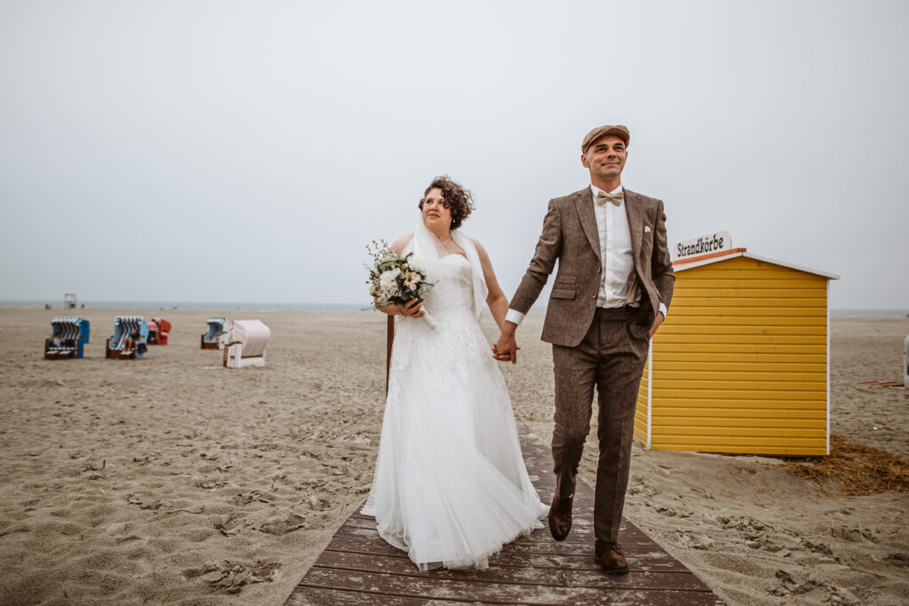 Vintage-Hochzeit am Meer // Nordseeinsel Juist