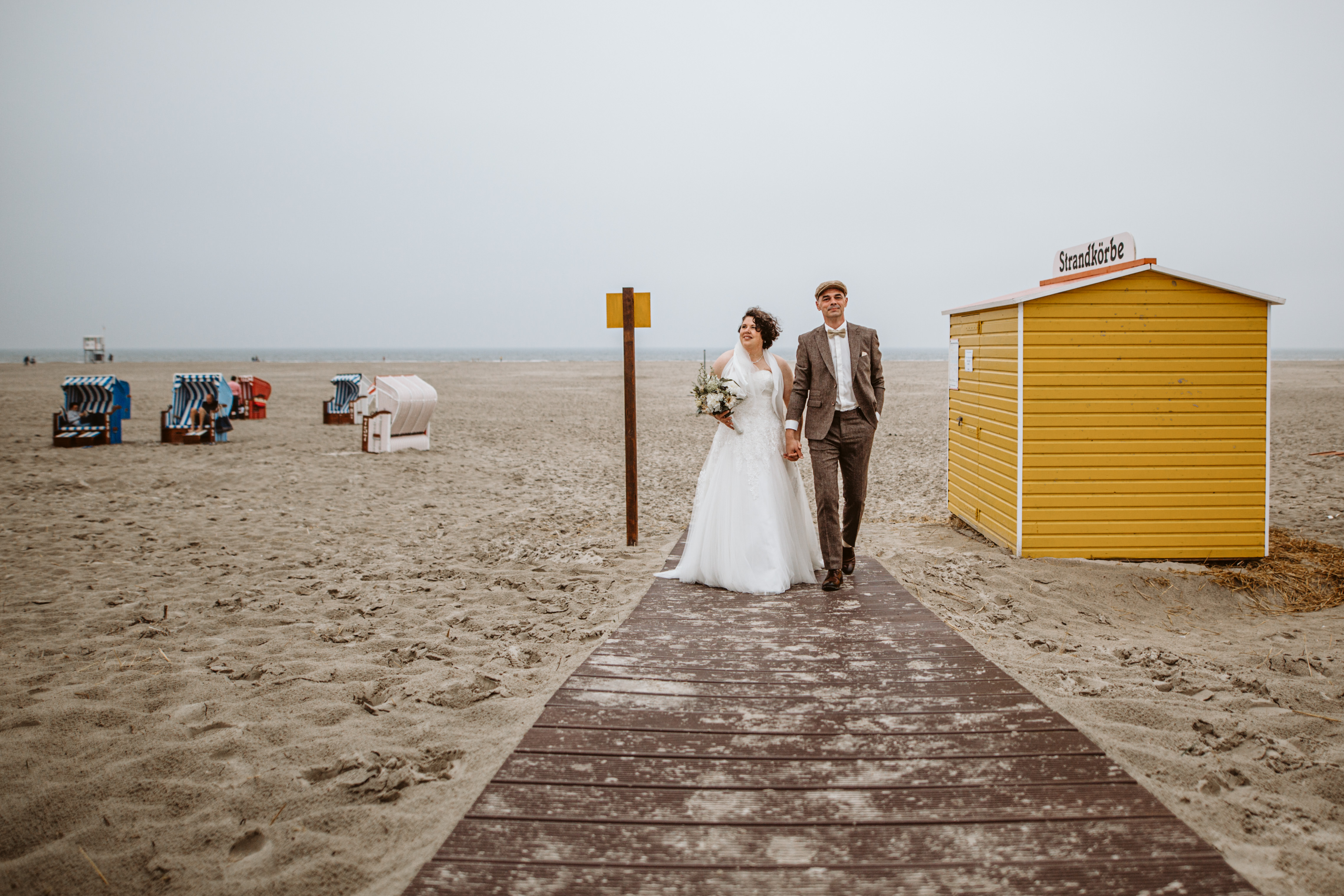 Vintage-Hochzeit am Meer // Nordseeinsel Juist