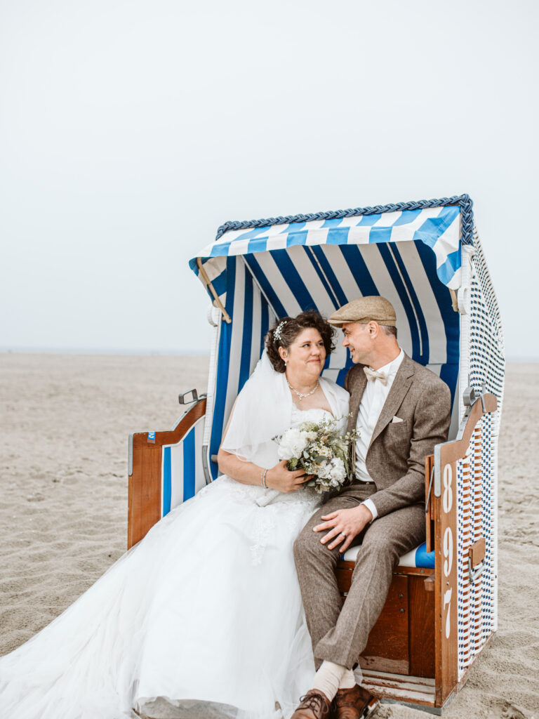 Vintage-Hochzeit am Meer // Nordseeinsel Juist